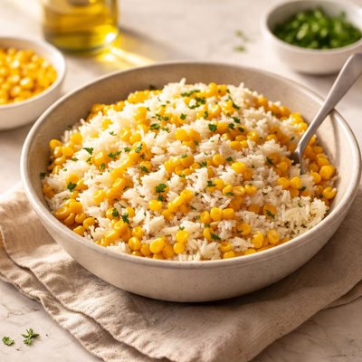 Rice and corn