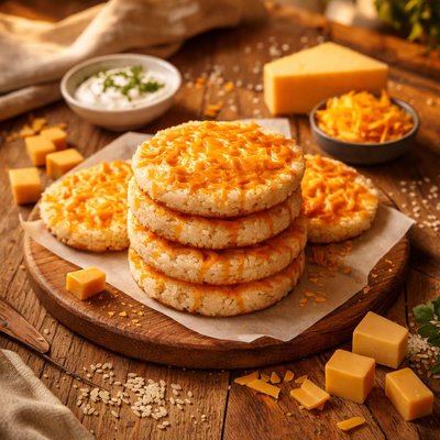 Rice cake cheddar cheese