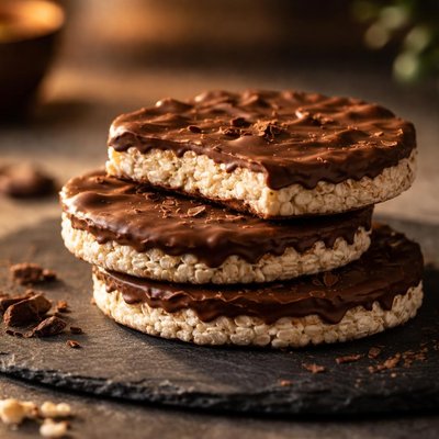 Rice cake choclat