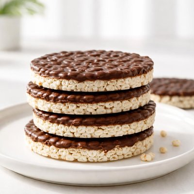 Rice cake chocolate