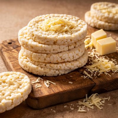 Rice cake white cheddar
