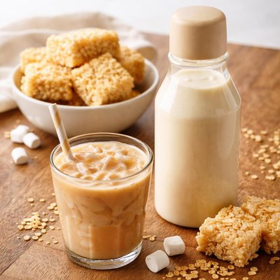 Rice crispy treat creamer