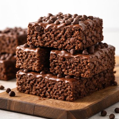 Rice krispies squares totally chocolate