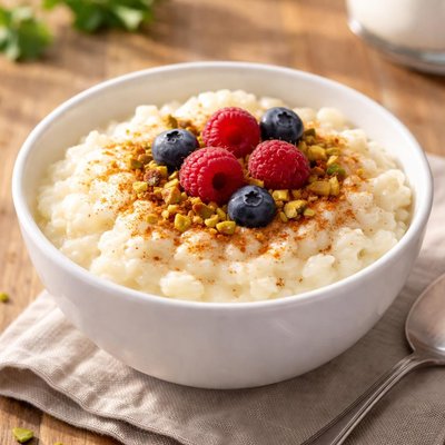 Rice milk pudding