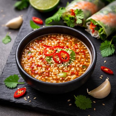 Rice paper roll dipping sauce