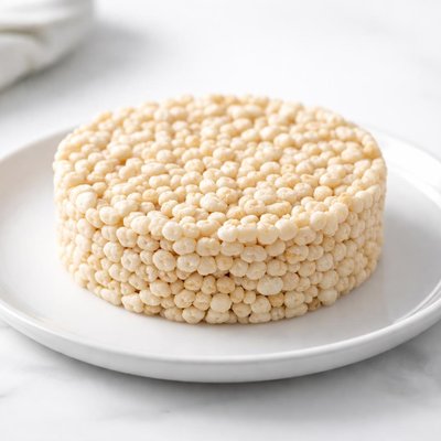 Rice pop cake