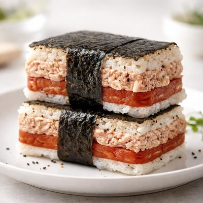 Rice tuna musubi