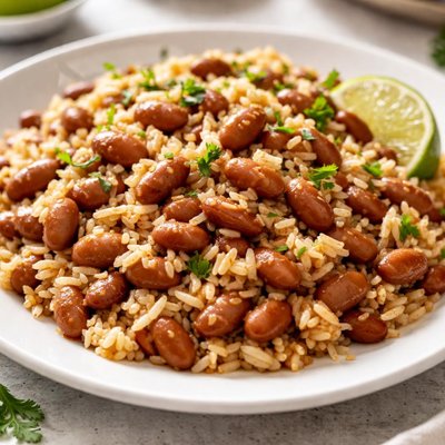 Rice with beans