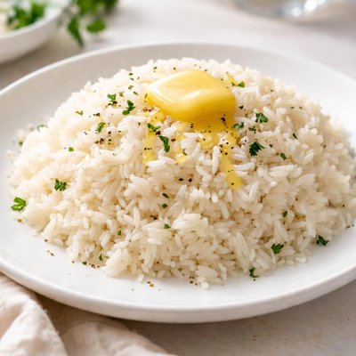 Rice with butter