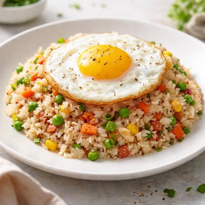 Rice with egg