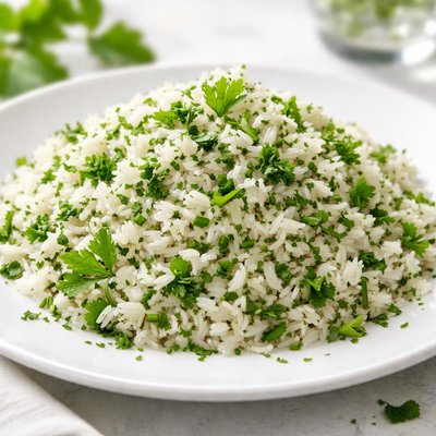 Rice with herbs
