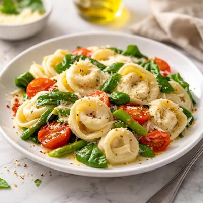 Ricotta and vegetable tortellini