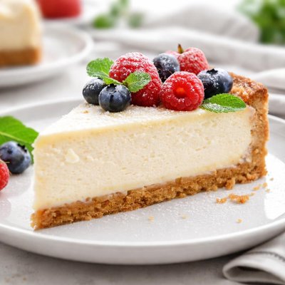 Ricotta cheesecake