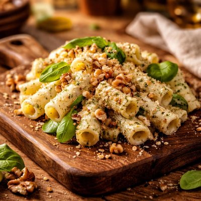 Ricotta e noci pesto