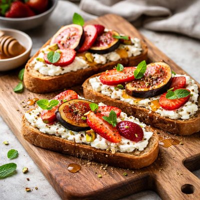Ricotta toast