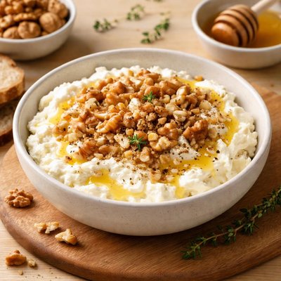 Ricotta with walnuts