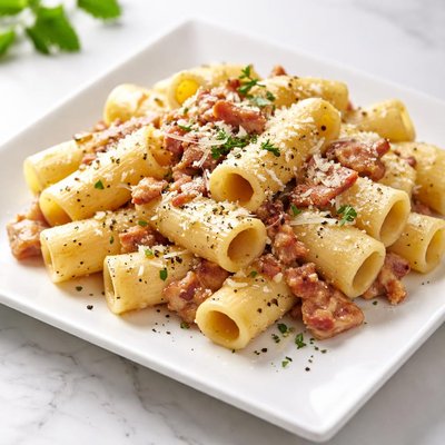 Rigatoni alla carbonara