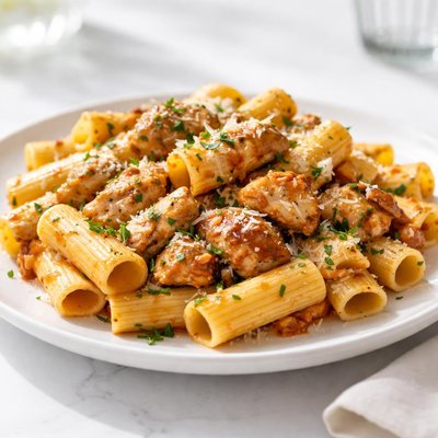 Rigatoni with chicken
