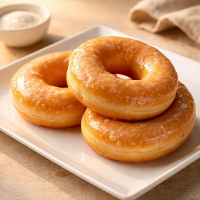 Ring donut glazed