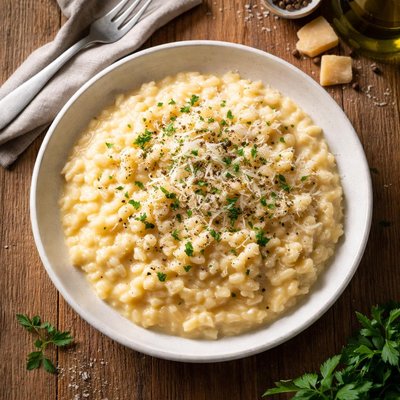 Risotto de queijo