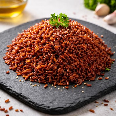Riz rouge complet cuit