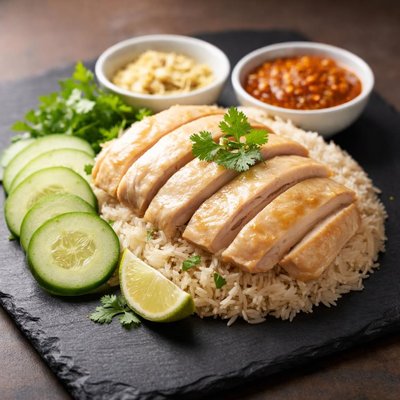 Rize from chicken rice