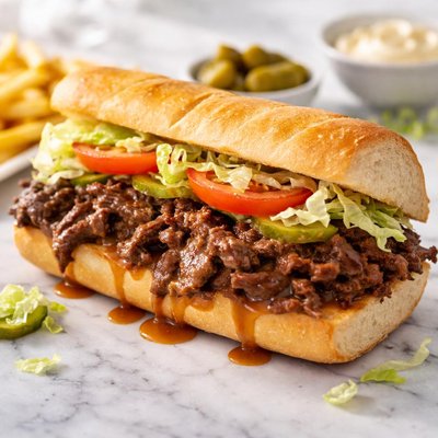 Roast beef poboy