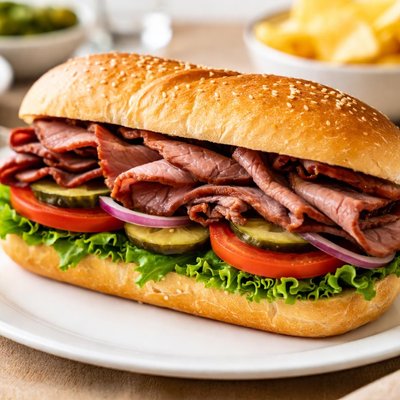 Roast beef sub