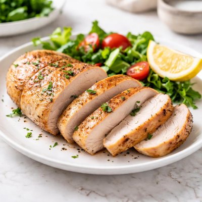 Roast chicken breast skinless