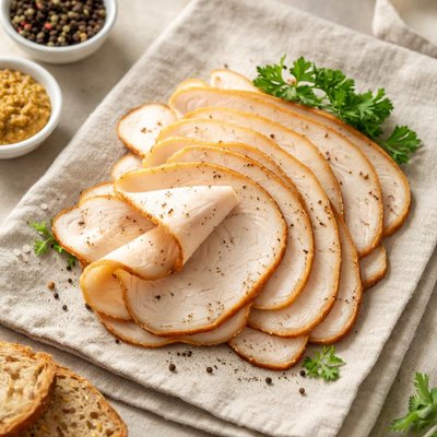 Roast chicken lunchmeat