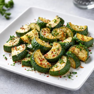 Roast courgette