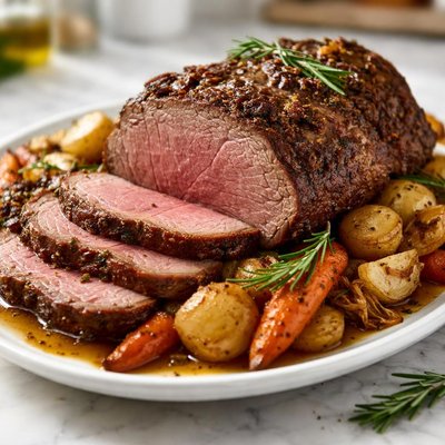Roast oven beef