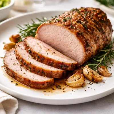 Roast pork loin