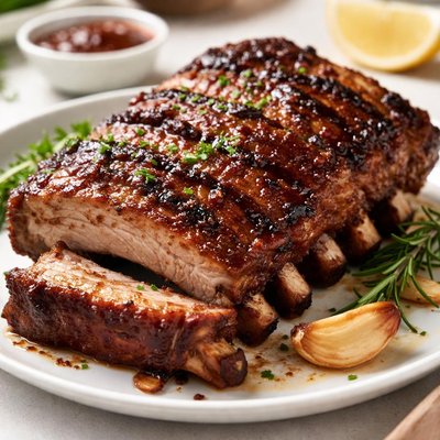 Roast pork rib