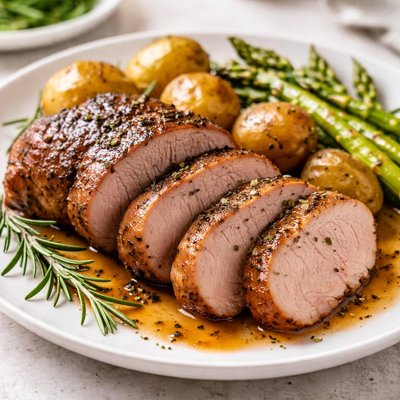 Roast pork tenderloin