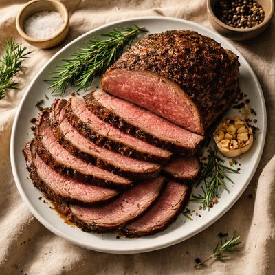Roast sirloin beef