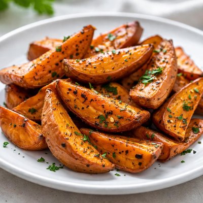 Roast sweet potatoes
