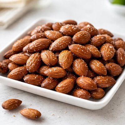 Roasted and salted almonds
