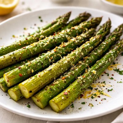 Roasted asparagus