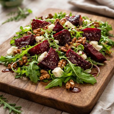 Roasted beet root salad