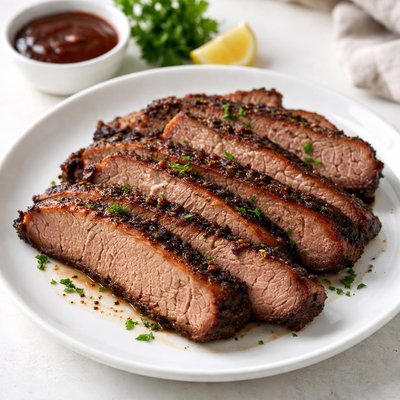 Roasted brisket strips