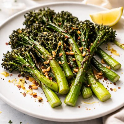 Roasted broccolini
