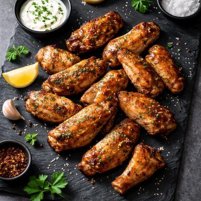 Roasted chicken flats