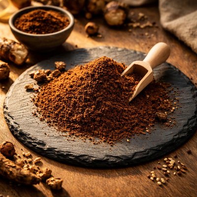 Roasted chicory powder