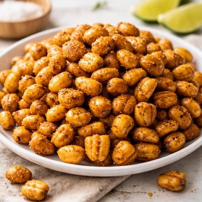 Roasted corn nuts