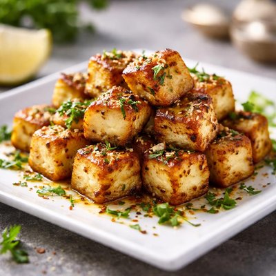 Roasted cottage cheese