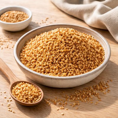 Roasted crushed sesame seed