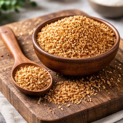 Roasted crushed sesame seeds