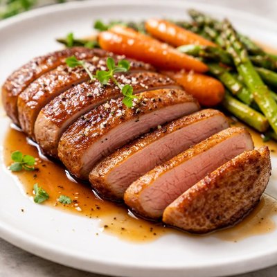 Roasted duck breast