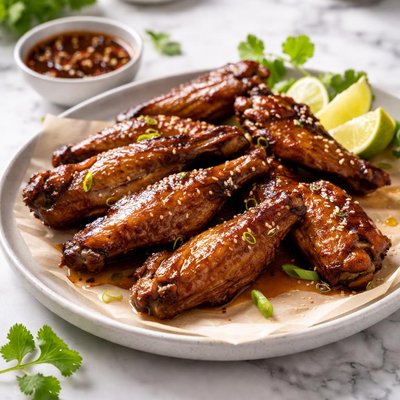 Roasted duck wings